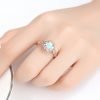 Alessandra Four-Claw Opal Ring - Image 3