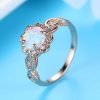 Alessandra Four-Claw Opal Ring - Image 5