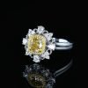 Liberty Citrine Flower-Shaped Open Ring - Image 2