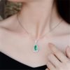 Scarlett Emerald Tourmaline Necklace - Image 4
