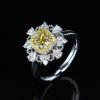 Liberty Citrine Flower-Shaped Open Ring - Image 5
