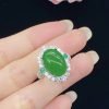 Ludovica Natural Ice Chalcedony Jasper Open Ring - Image 5
