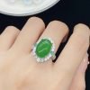 Ludovica Natural Ice Chalcedony Jasper Open Ring - Image 3