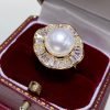 Virginia Natural Freshwater Pearl Women's Ring - Image 3
